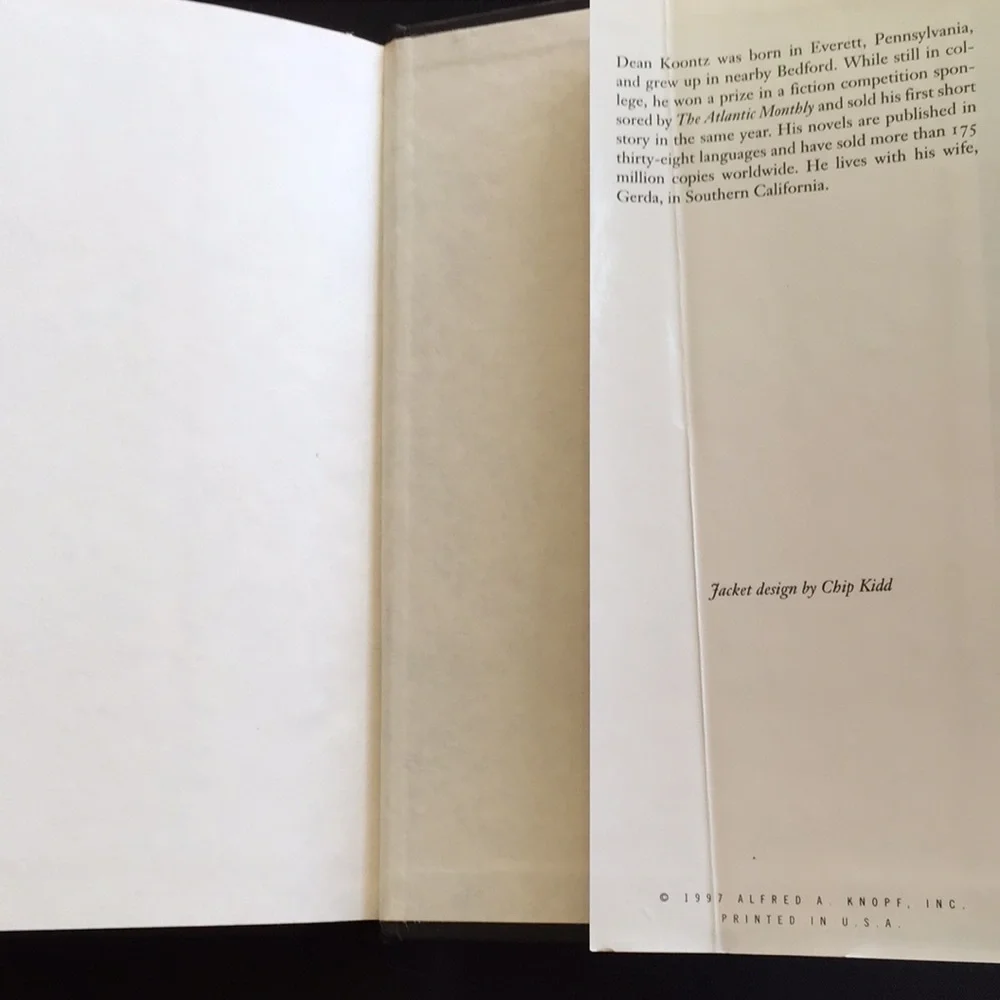 Dean Koontz bundle of 2 hardcover books